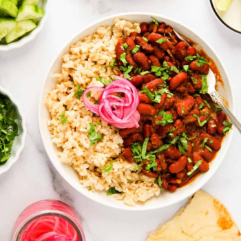Rajma Chawal & Salad